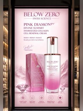 ❤️Price Drop❤️Below Zero-Swiss-Pink Diamond Divine Summit Cell Renewal Cream